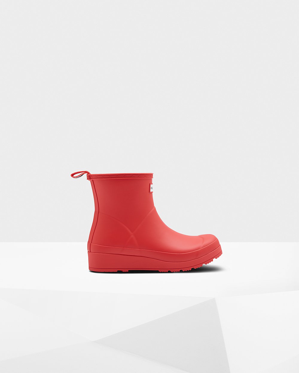 Botas Play Hunter Feminina Vermelhas - Original Short Rain - 90LXAOCSV